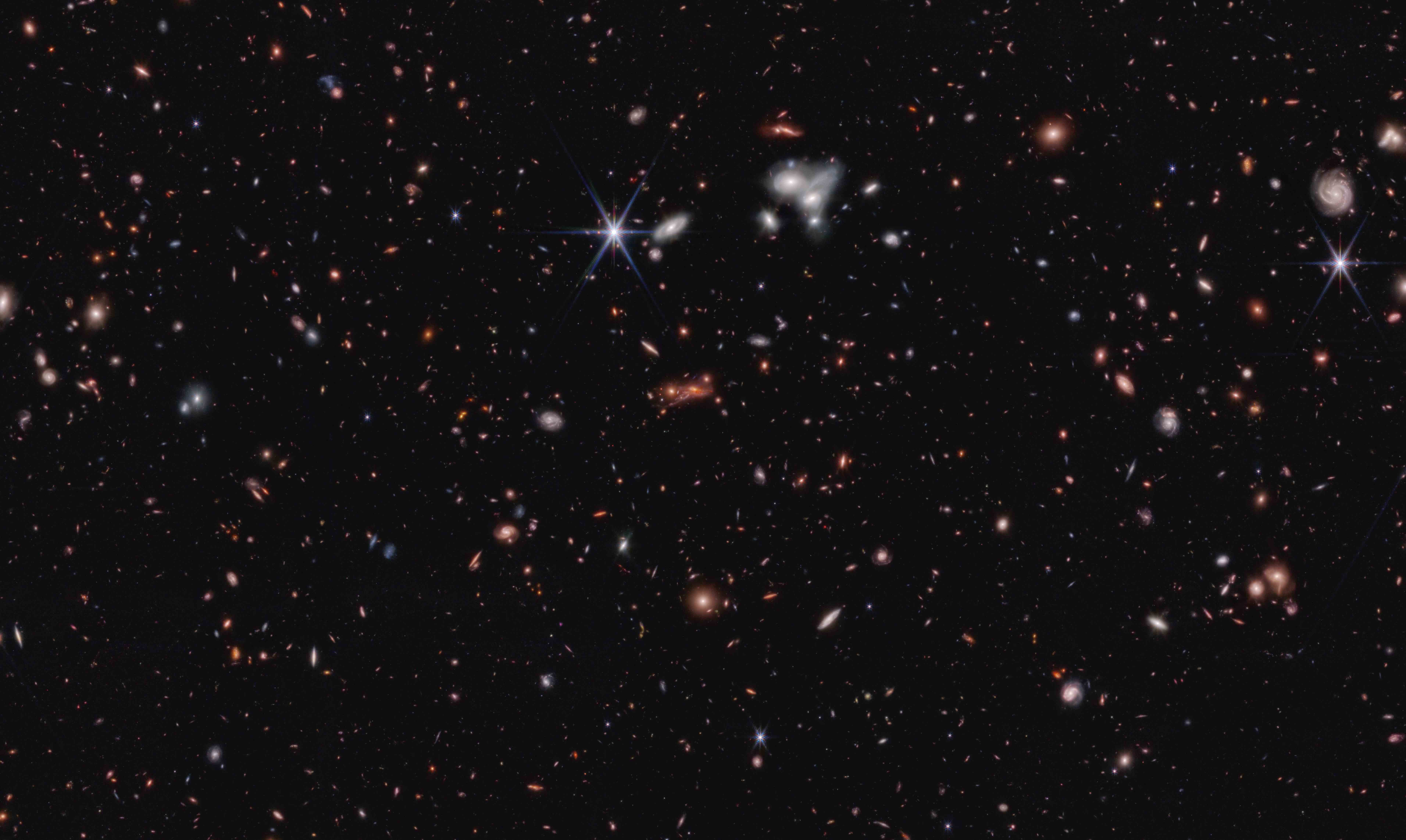 JWST CEERS deep field